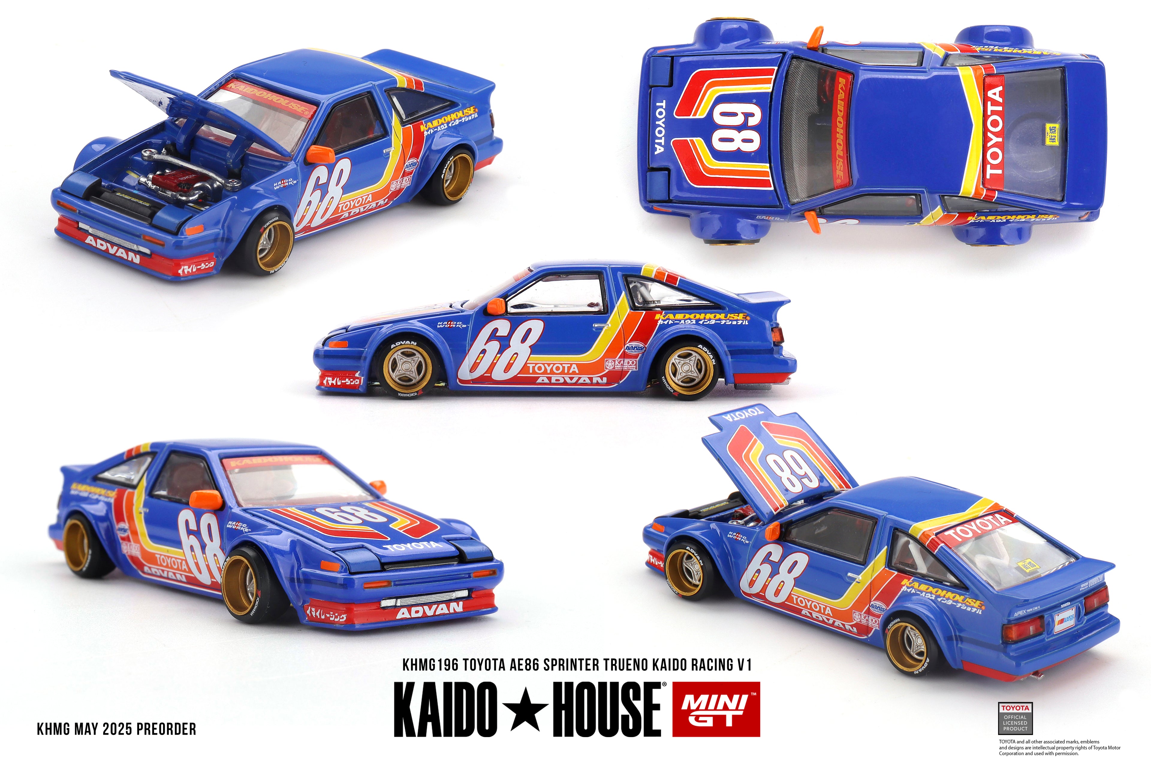 KAIDO HOUSE KHMG196 TOYOTA AE86 SPRINTER TRUENO KAIDO RACING V1