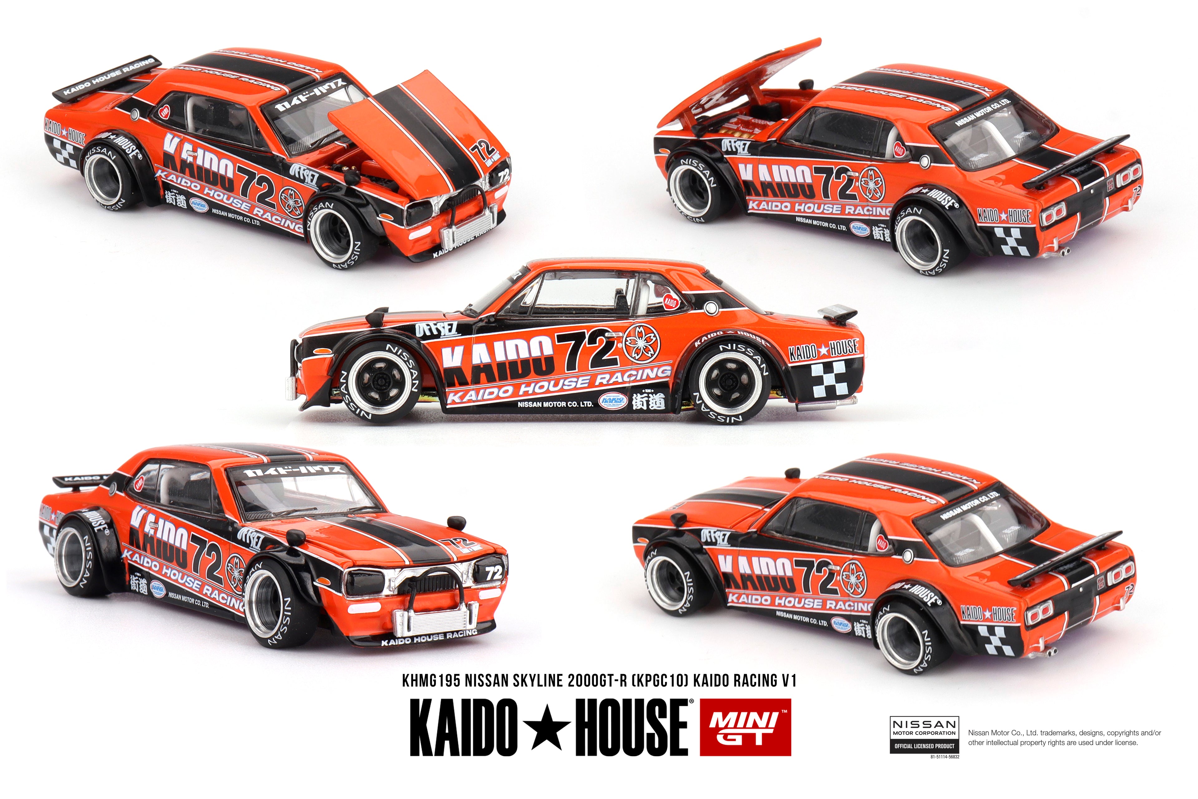 KAIDO HOUSE KHMG195 NISSAN SKYLINE 2000GT-R (KPGC10) KAIDO RACING V1