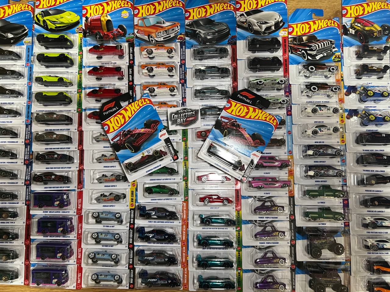 2026 HOT WHEELS MAINLINES REAL CAR CASE G